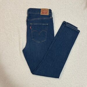 Levi's Women's Deep Indigo Skinny Jeans